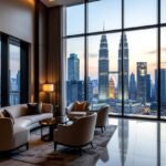 Luxury Kuala Lumpur apartment with Petronas Twin Towers view