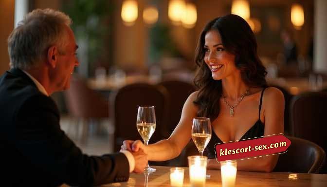KL Escort Girl Couple enjoying a romantic dinner at a restaurant with wine and candles. Sex Service Malaysia